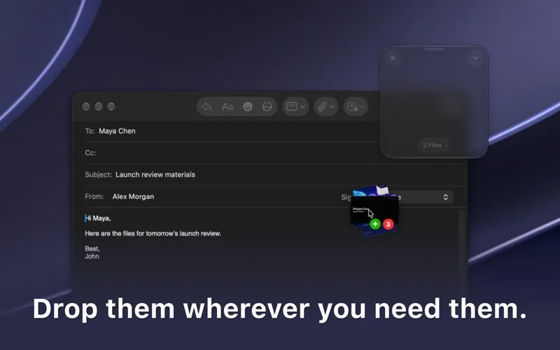 Dropover screenshot 2